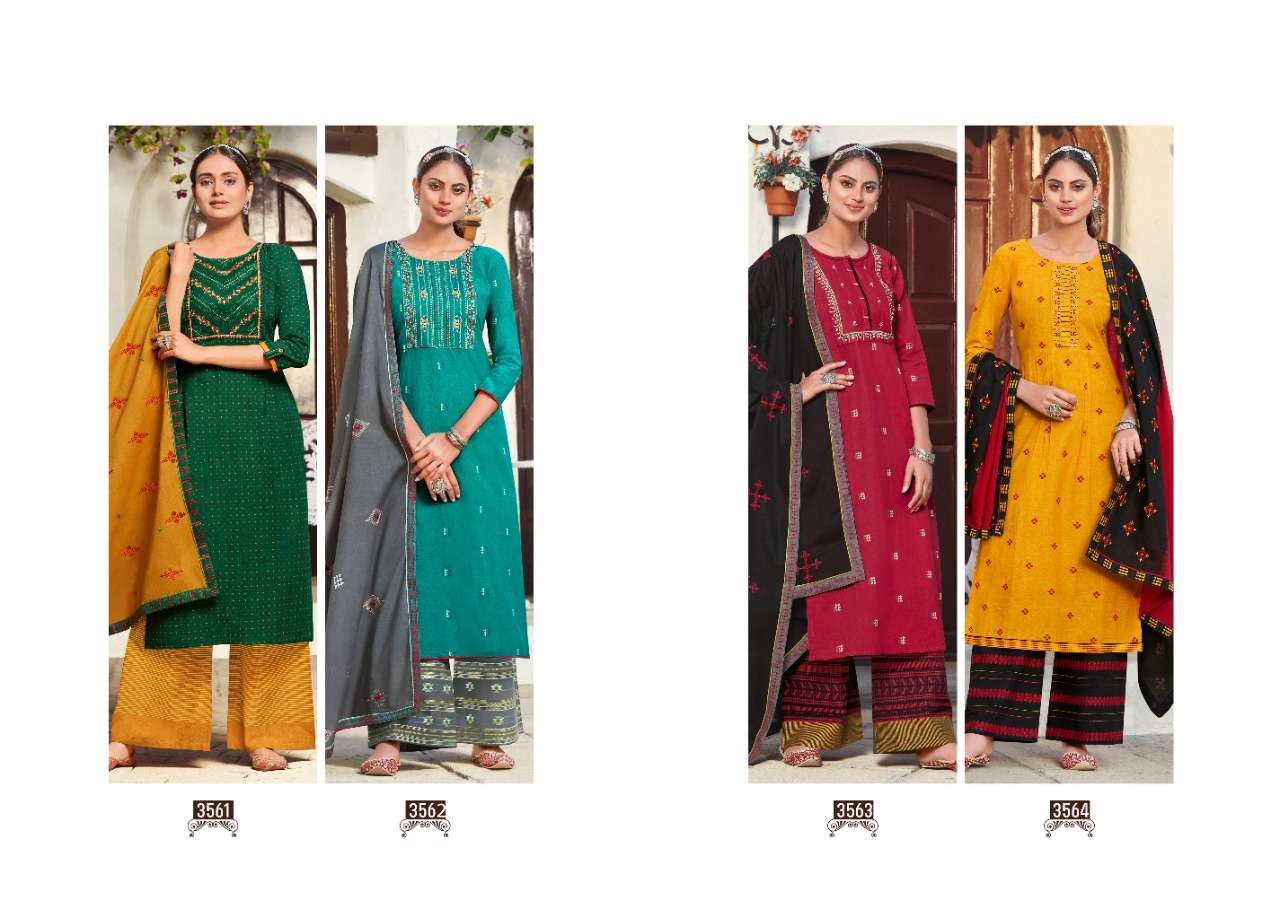 RANGOON PRESENTS TASVEER COTTON WITH EMBROIDERY WHOLESALE READYMADE COLLECTION